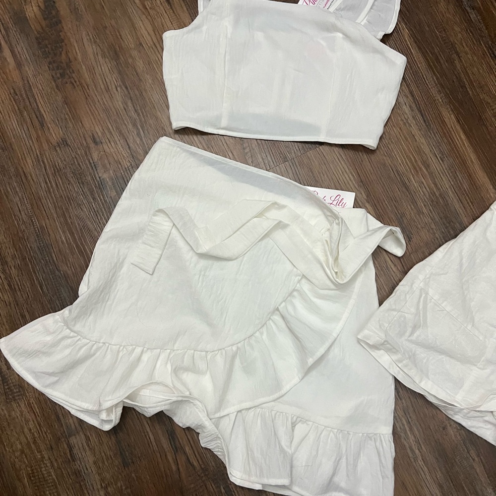 White Two-Piece Set